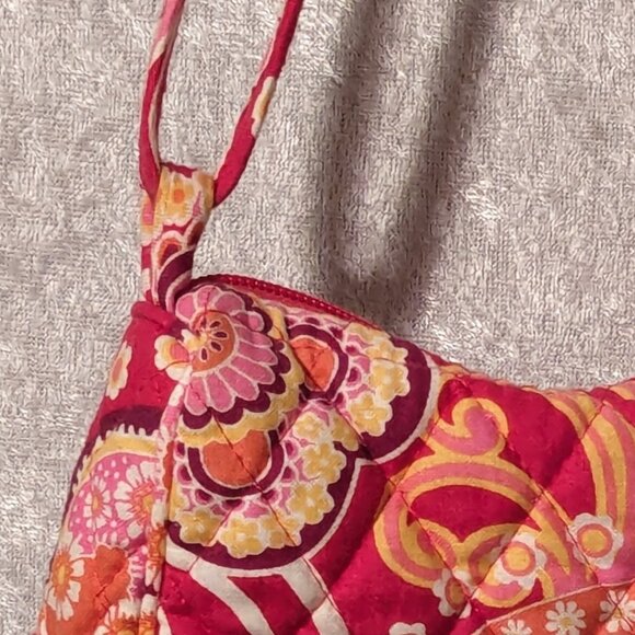 Vera Bradley Raspberry Fizz Pink Paisley Small Purse - Retired - Picture 7 of 8